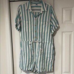 Striped Romper